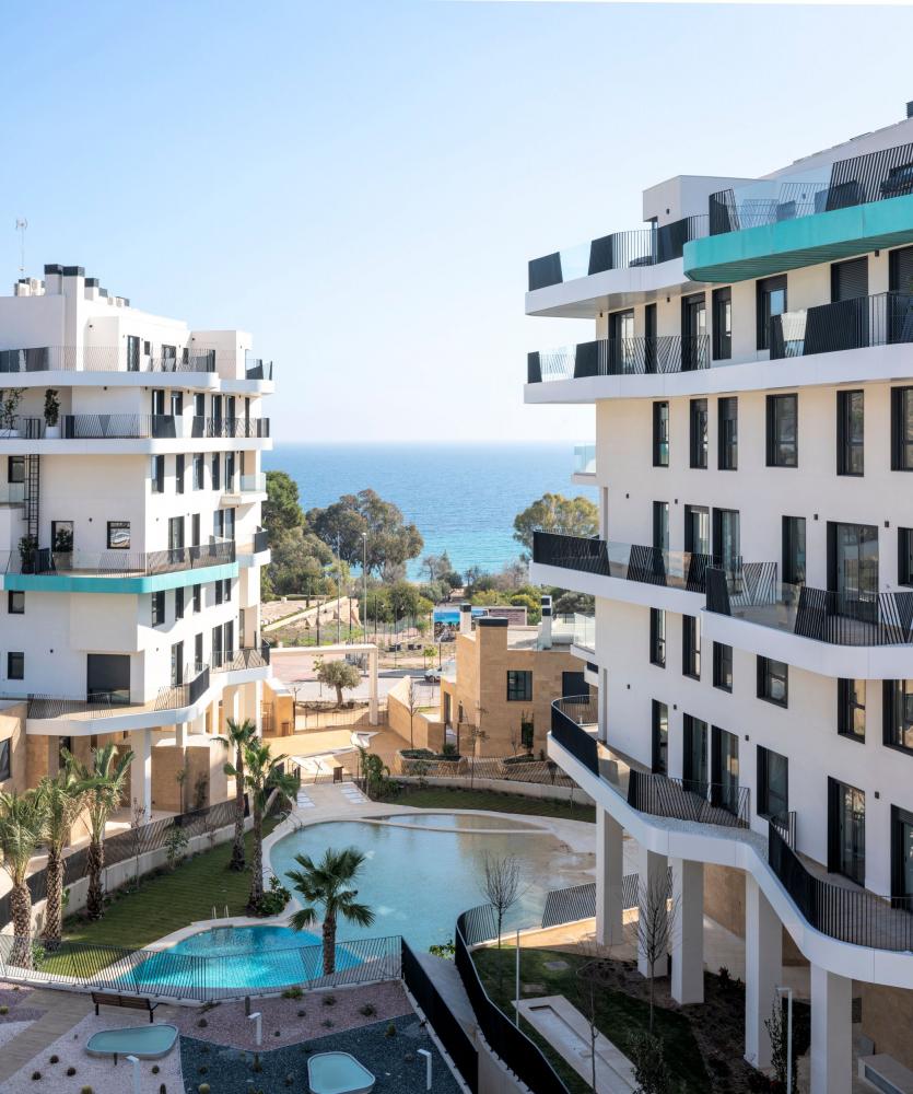 Prachtige appartementen met zeezicht in Villajoyosa