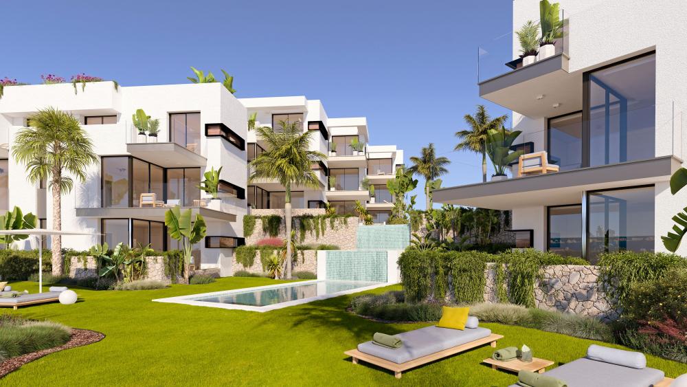 Modern apartments at La Manga Golf