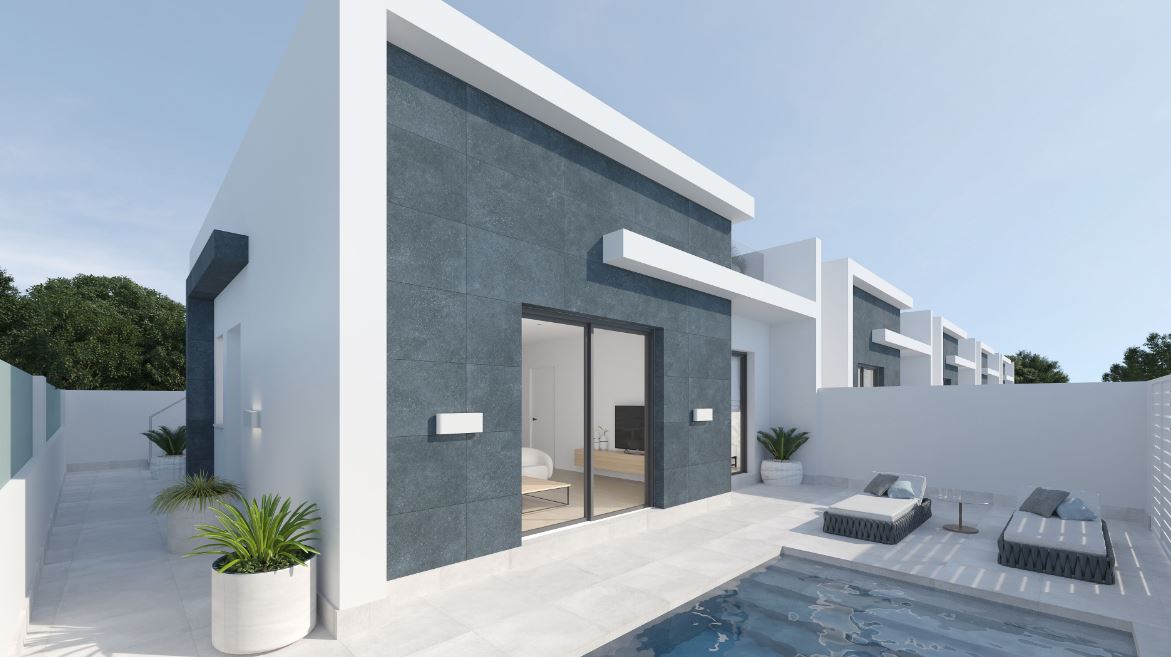 Villas independientes con piscina privada en Balsicas, Murcia
