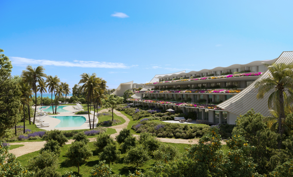 Apartamentos con amplias terrazas y vistas al mar en El Albir
