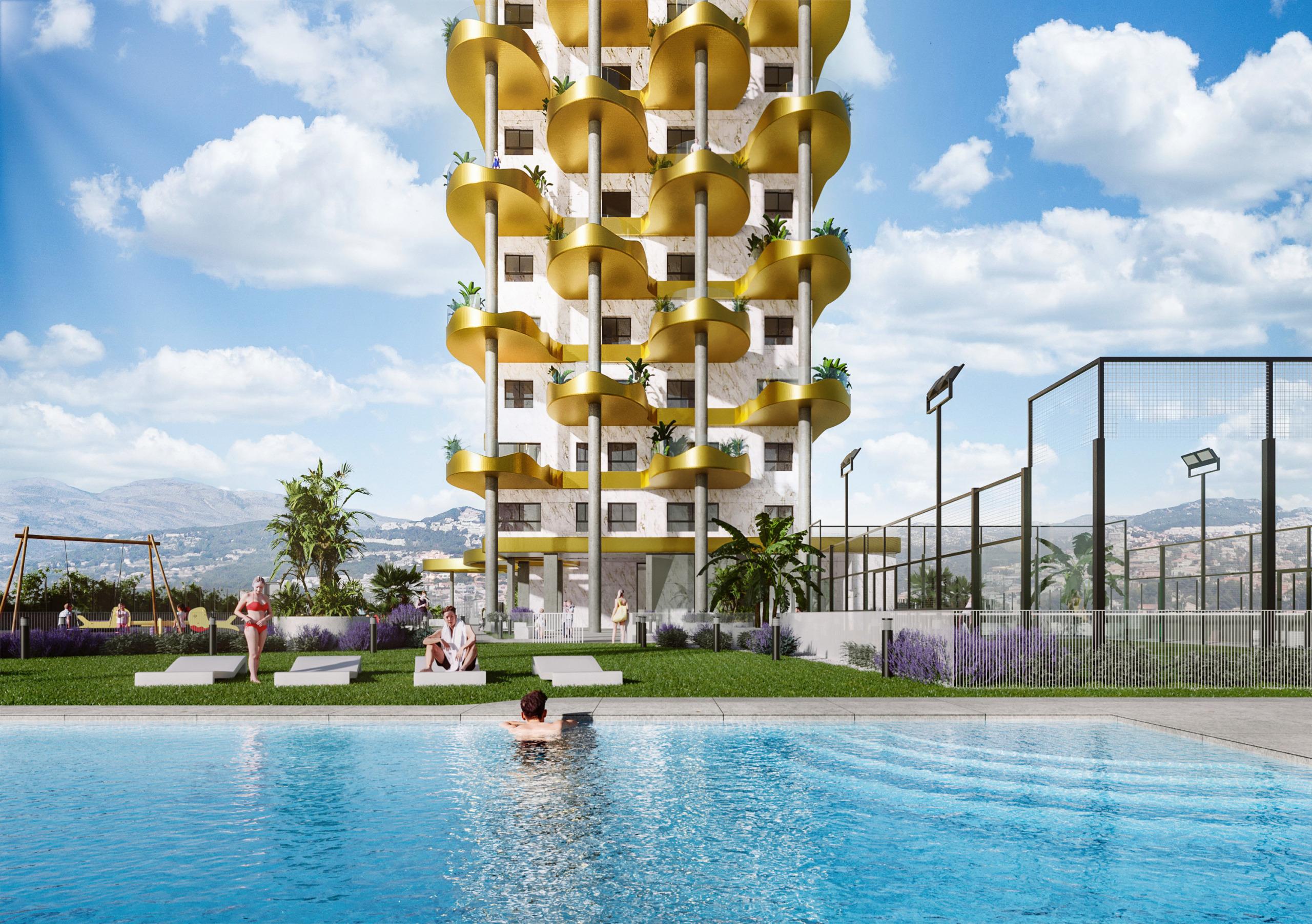 Lujosos apartamentos en Calpe con vistas al mar