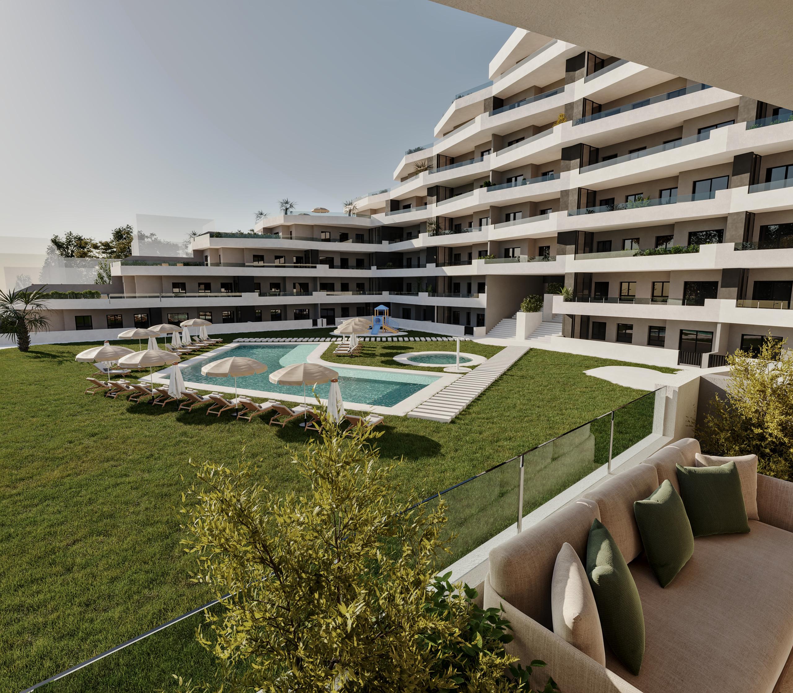 Innovatief appartementencomplex in San Miguel de Salinas