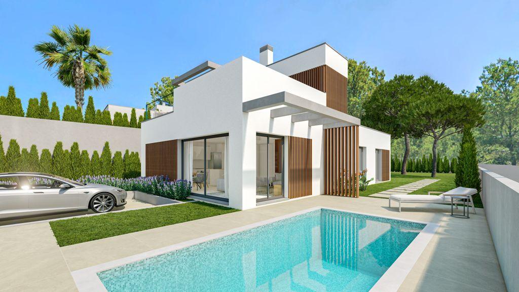 Luxurious detached villas in Sierra Cortina, Finestrat