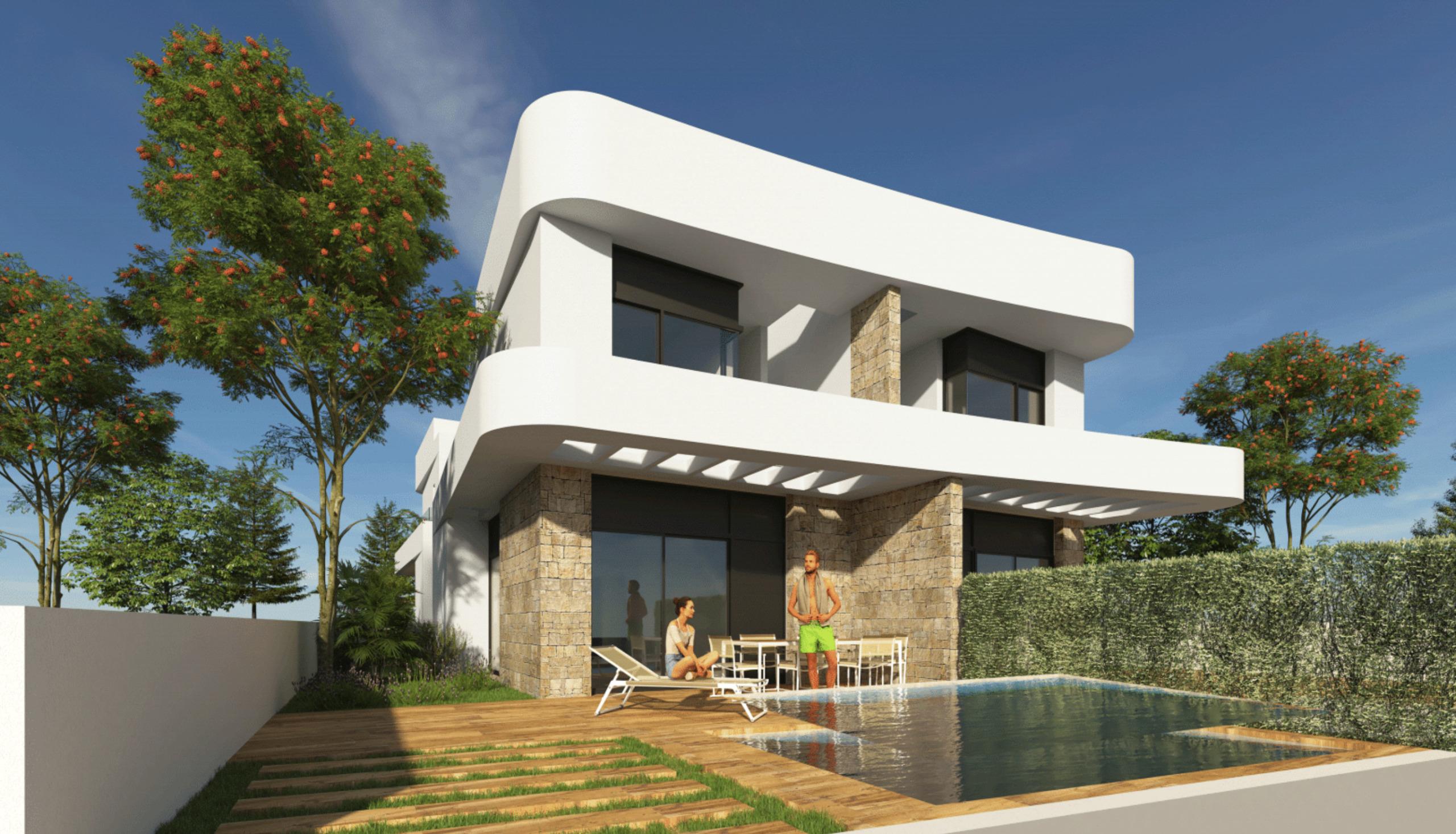 Paired houses in Los Montesinos with private pool