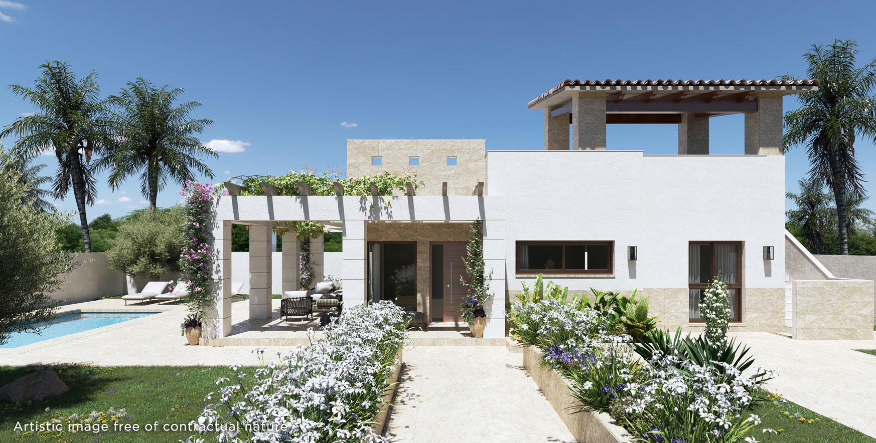 Great Mediterranean style detached villas in Ciudad Quesada