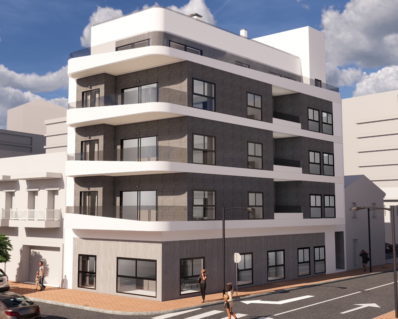 Residential composed by wonderful apartments in La Mata