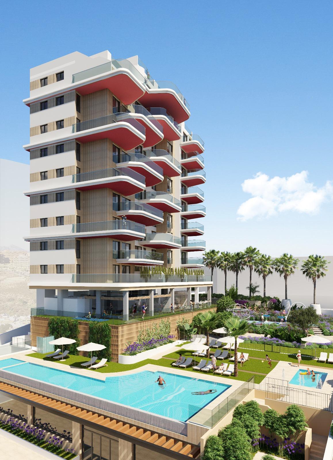 Prachtige appartementen met zeezicht in Calpe