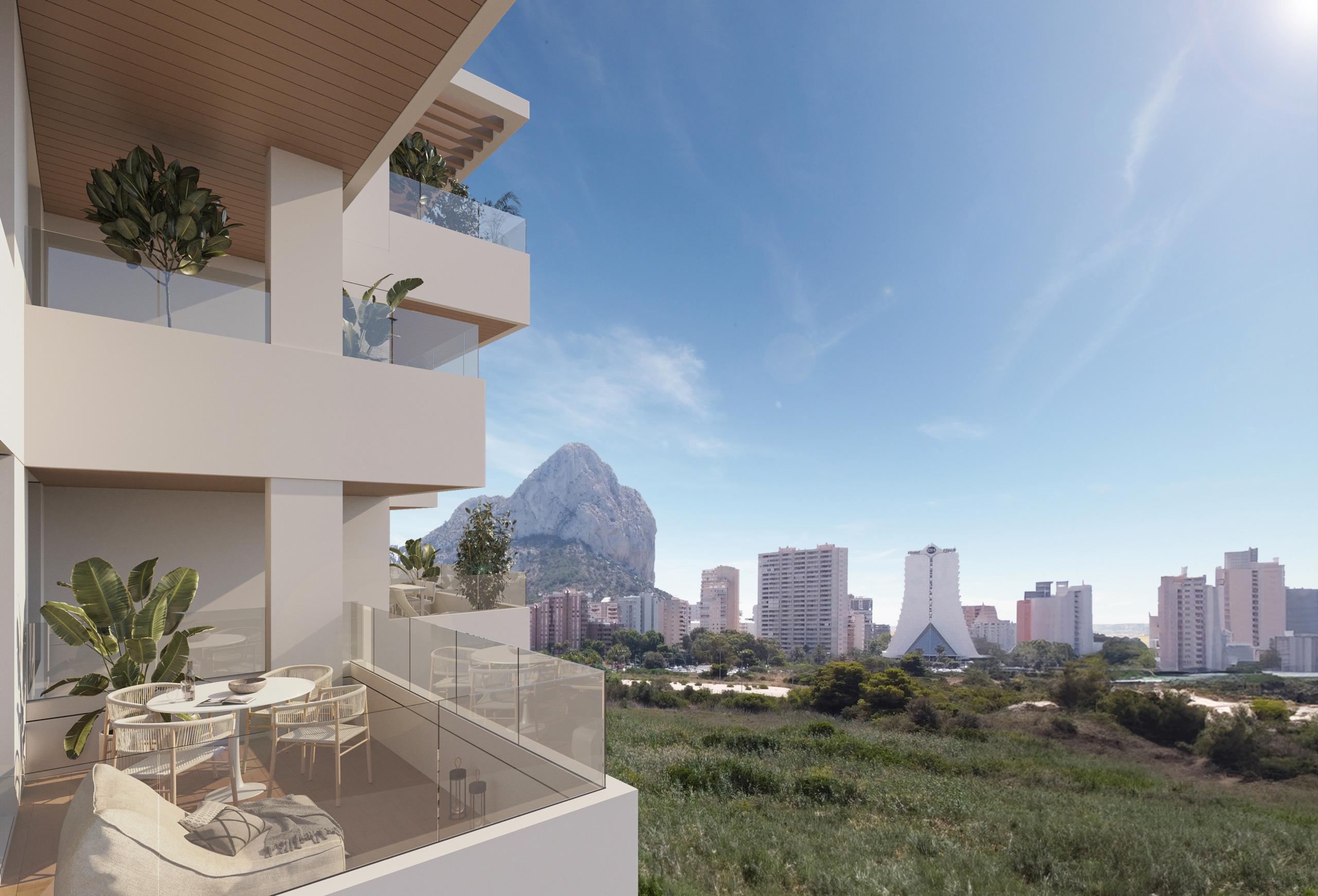 Apartments near the sea in Calpe