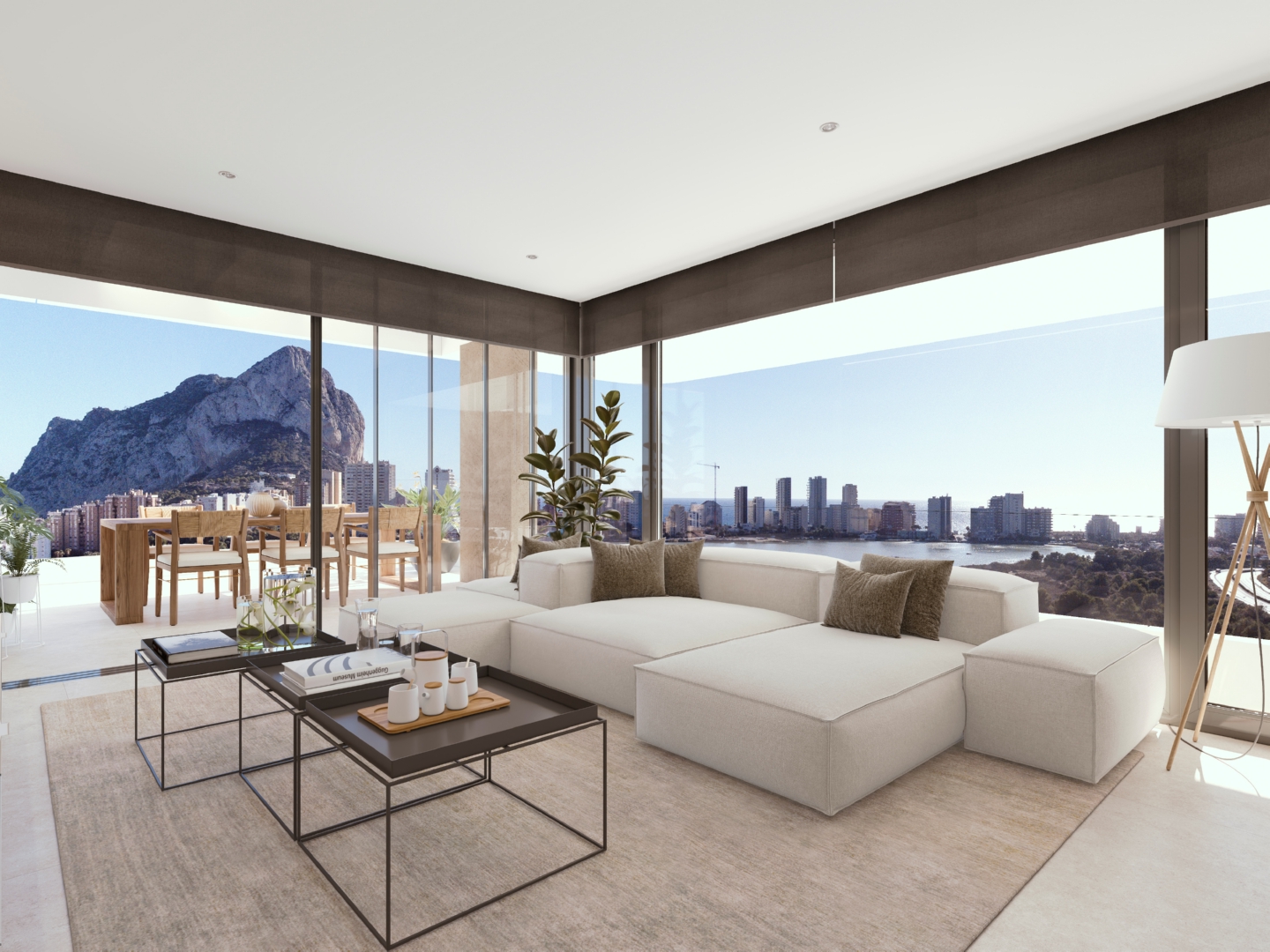 Apartamentos de lujo a 500 metros de la playa en Calpe - miniatura 7