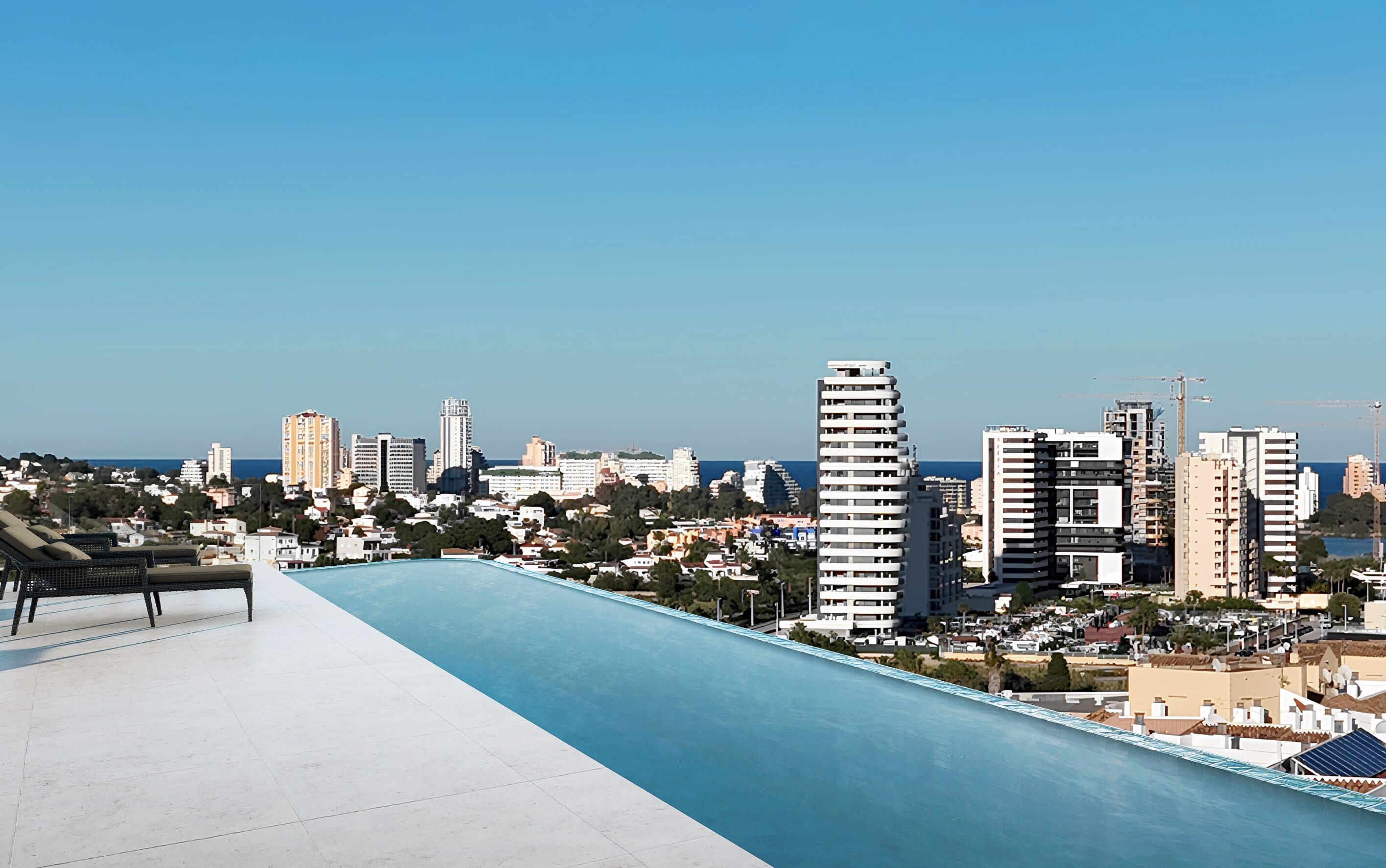 Nieuwbouwappartementen met Zeezicht op Toplocatie in Calpe