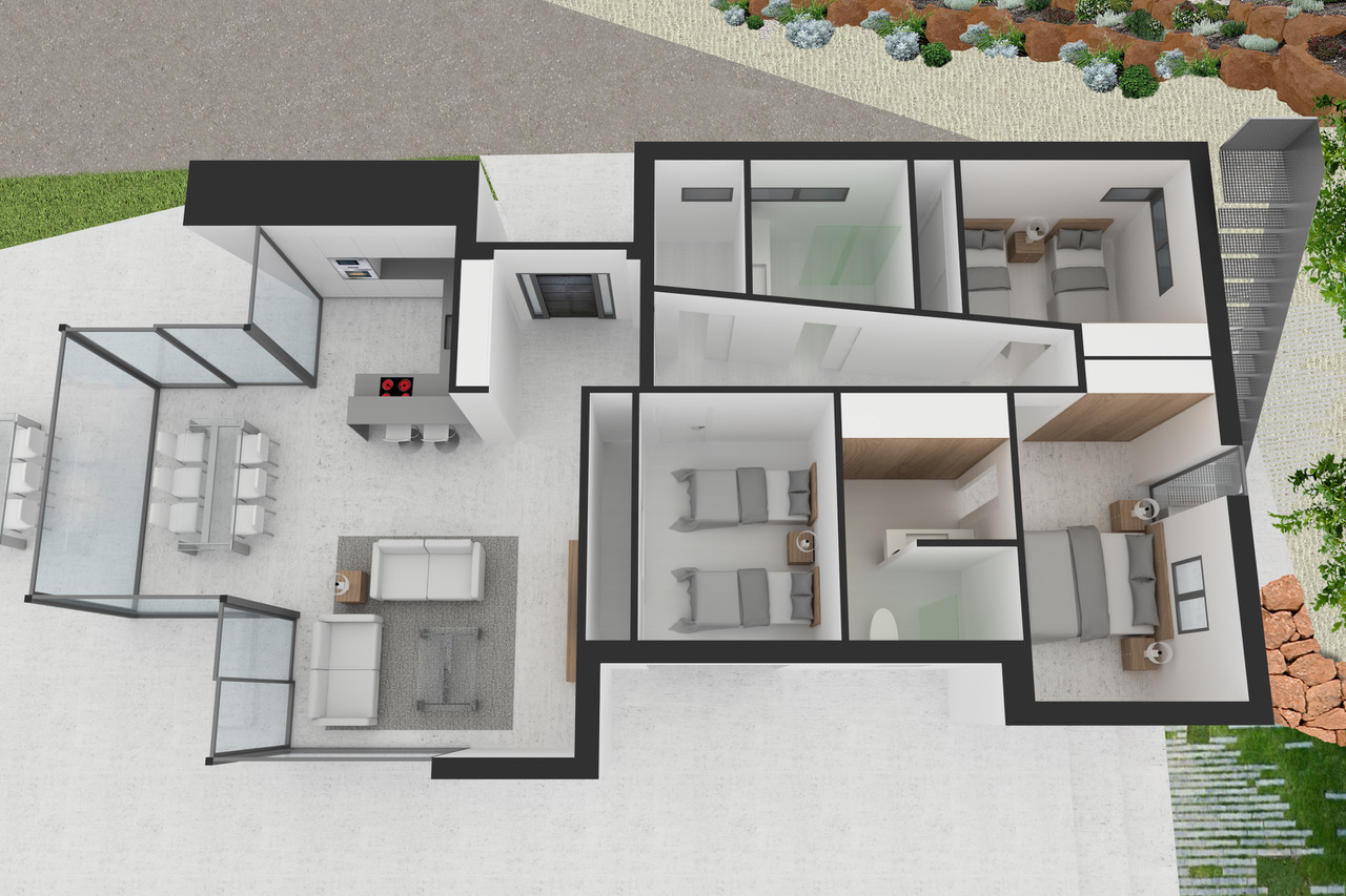 New-build villa with sea views in one of the best areas of Dénia - thumbnail 9