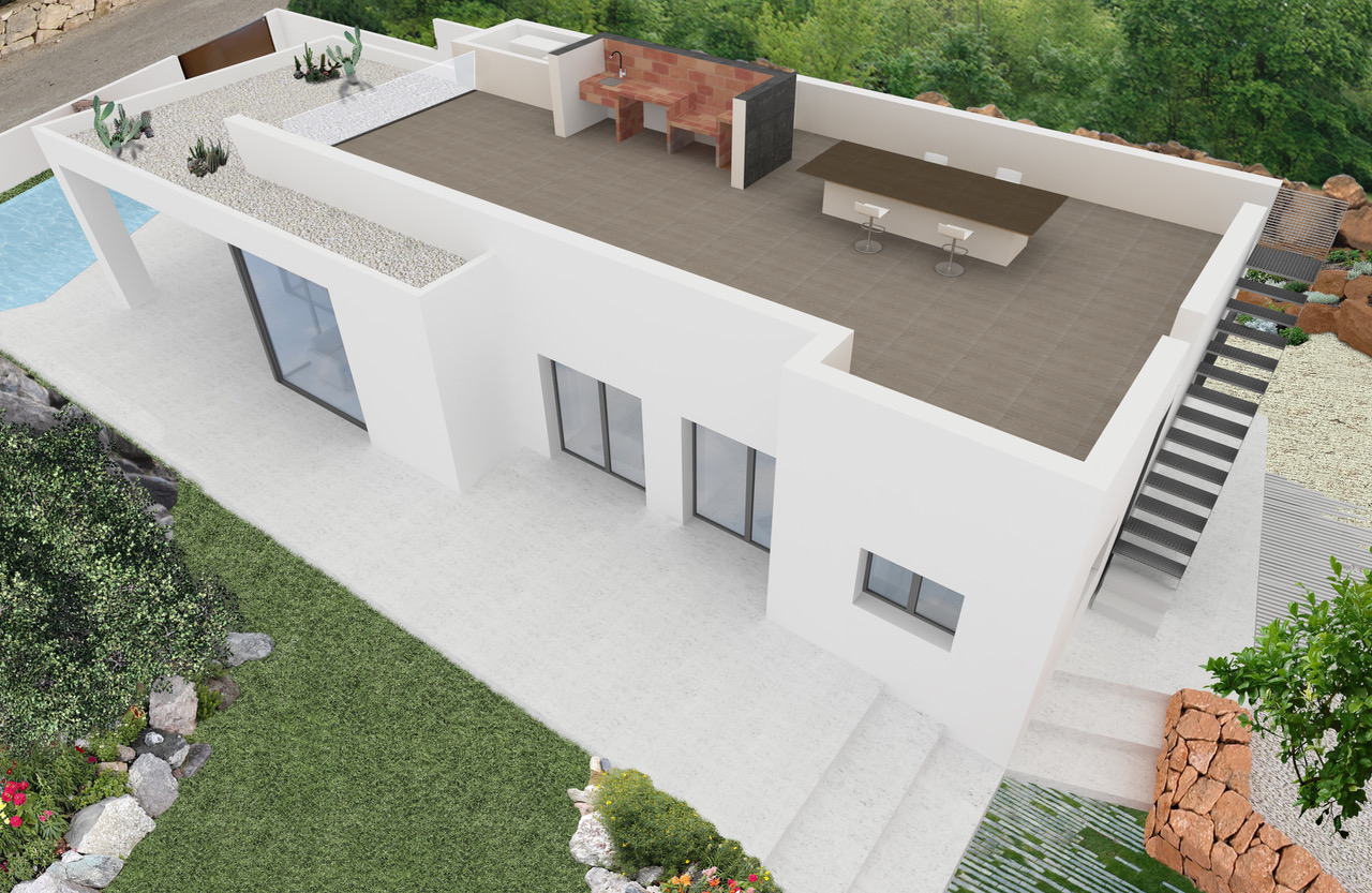 New-build villa with sea views in one of the best areas of Dénia - thumbnail 6