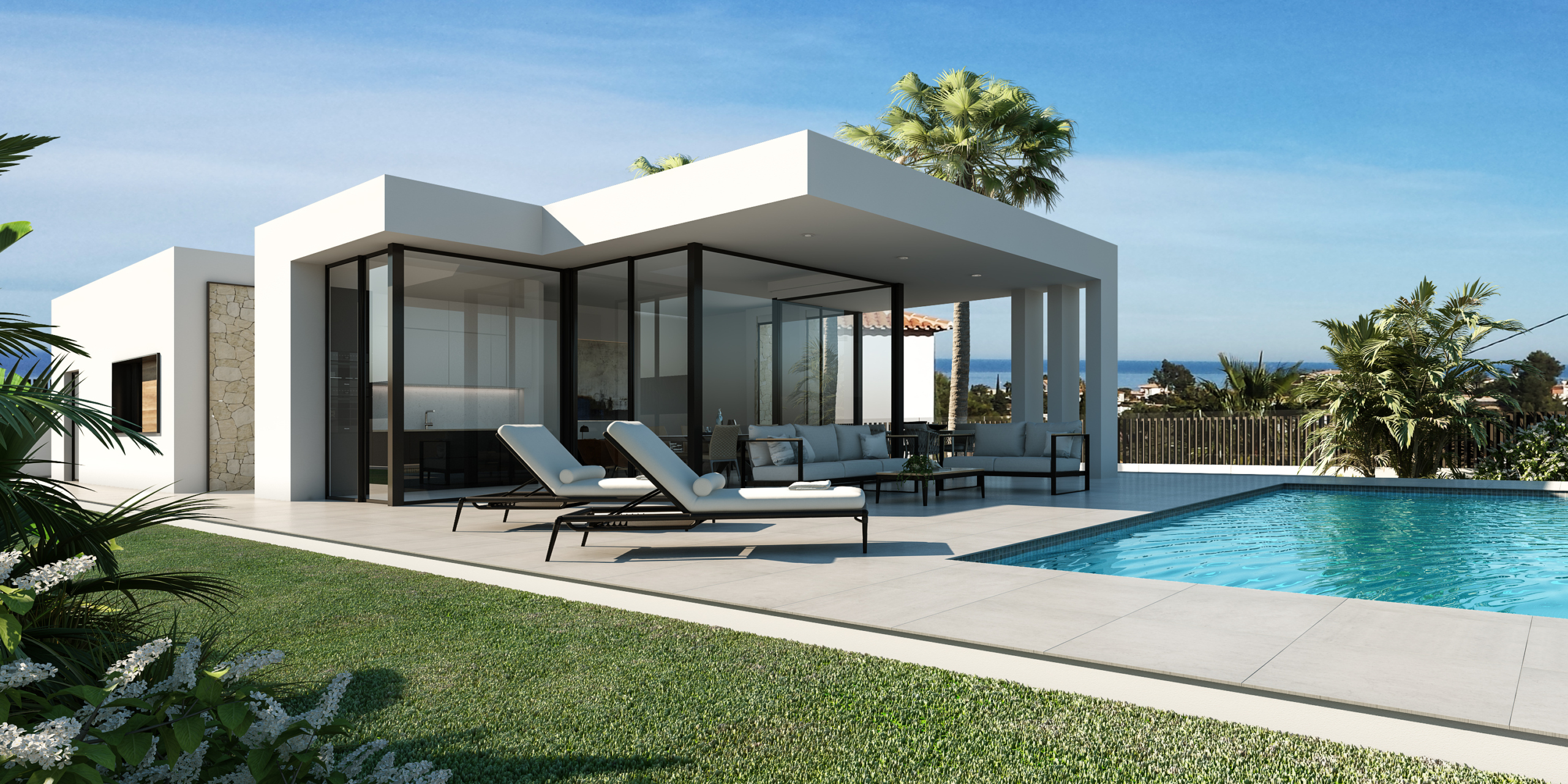 New-build villa with sea views in one of the best areas of Dénia - thumbnail 4