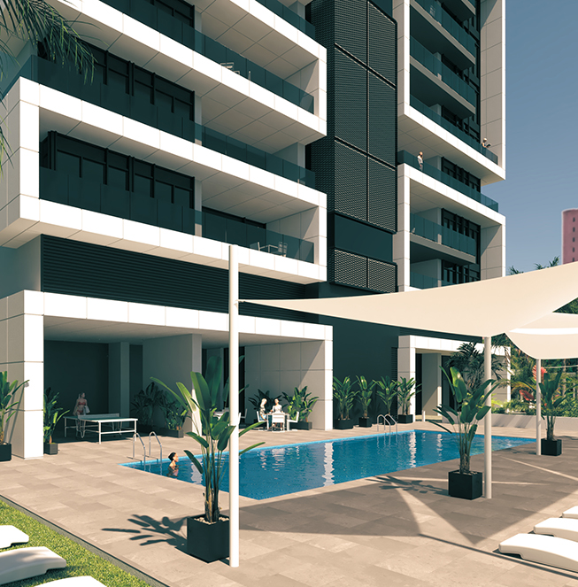 New-build apartments in Benidorm – Playa de Levante - thumbnail 2