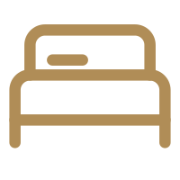Slaapkamers property meta icon.