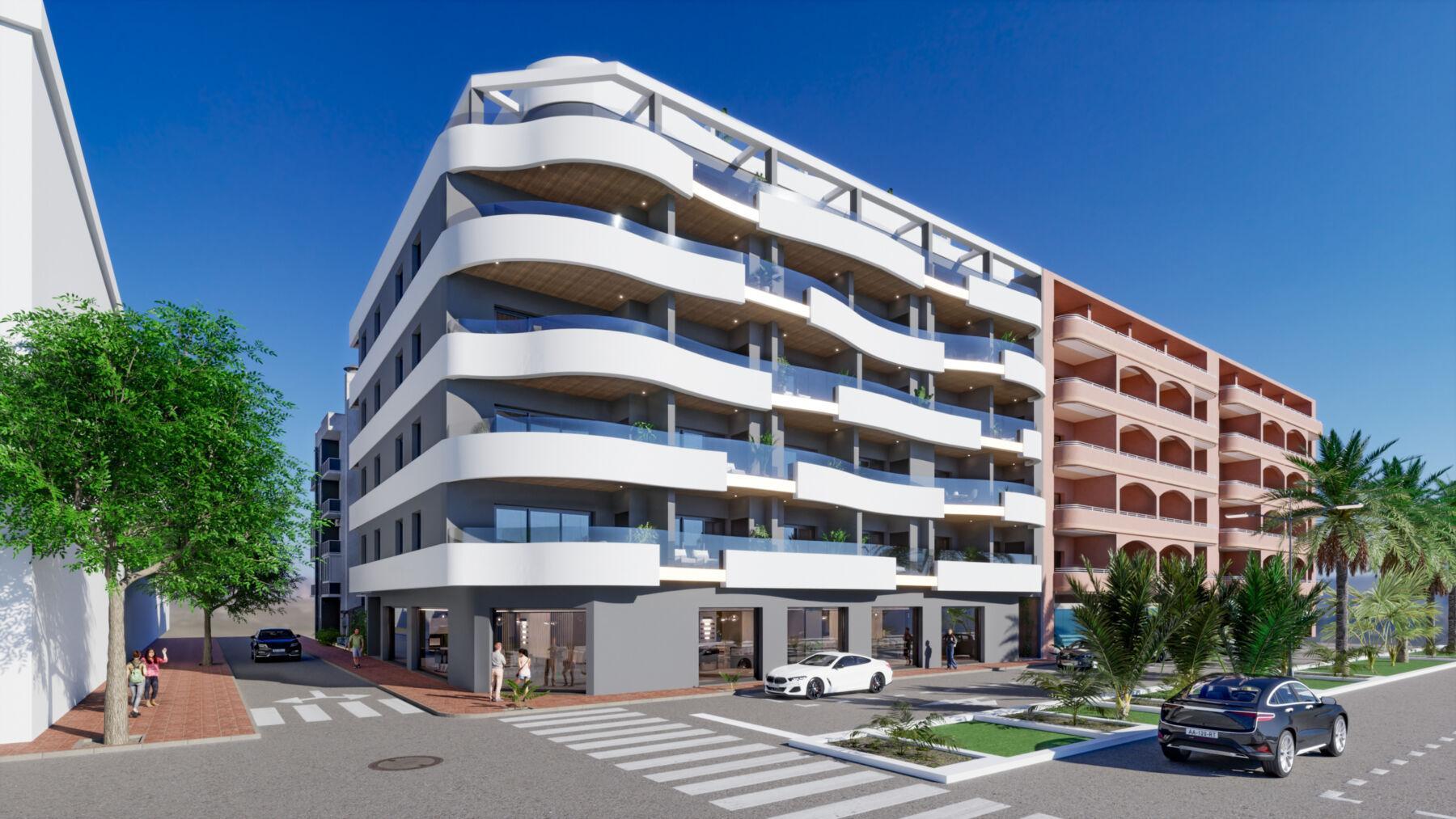 104379-Exclusieve en luxueuze appartementen in Torrevieja