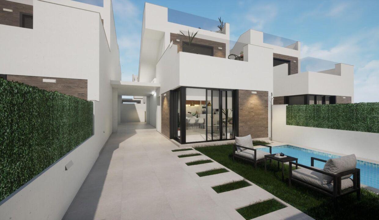 105890-Vrijstaande villa's in Los Alcazares
