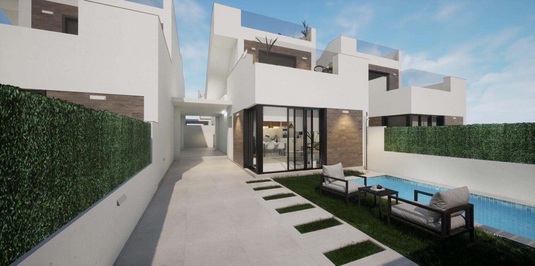 105890-Vrijstaande villa's in Los Alcazares