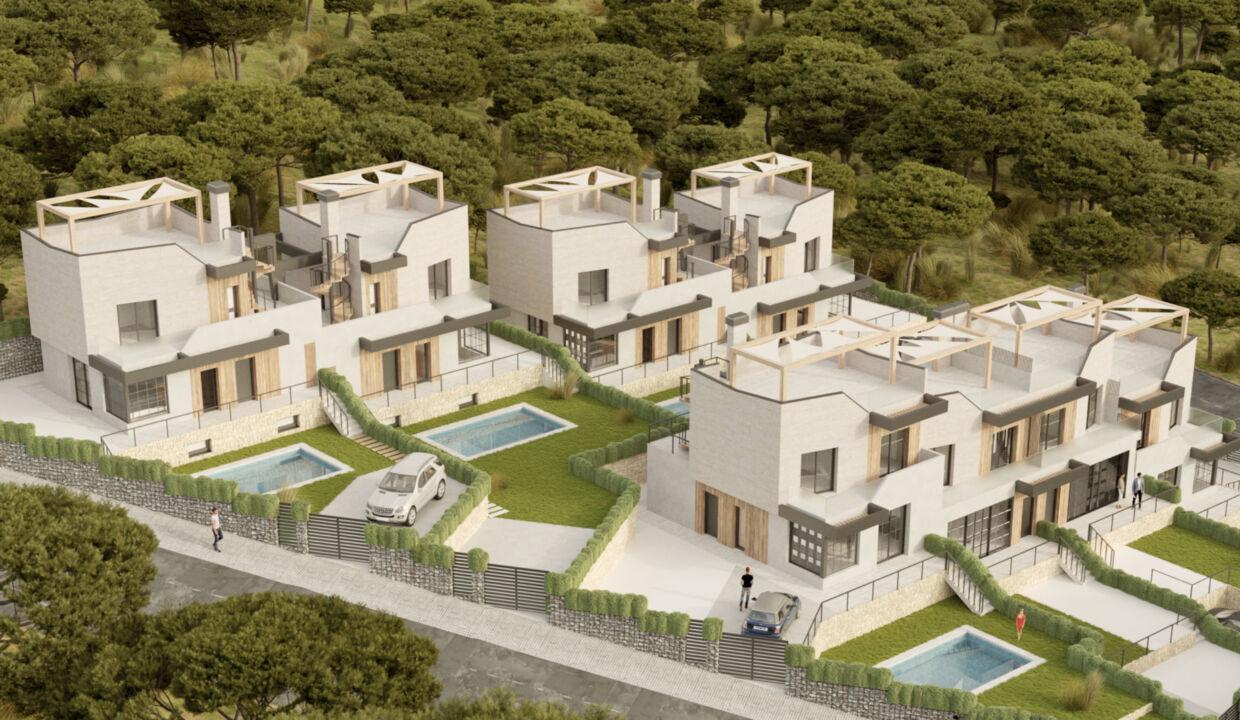 106892-Prachtige villa’s in Polop tussen de zee en de bergen