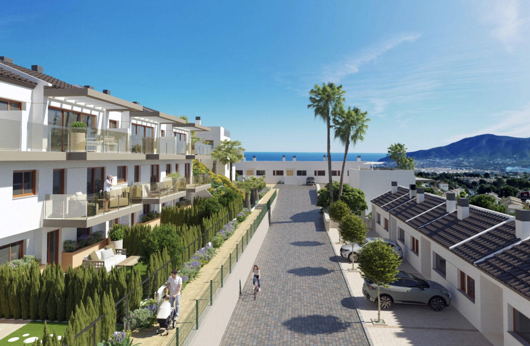 107667-Charmante half-vrijstaande woning in La Nucía