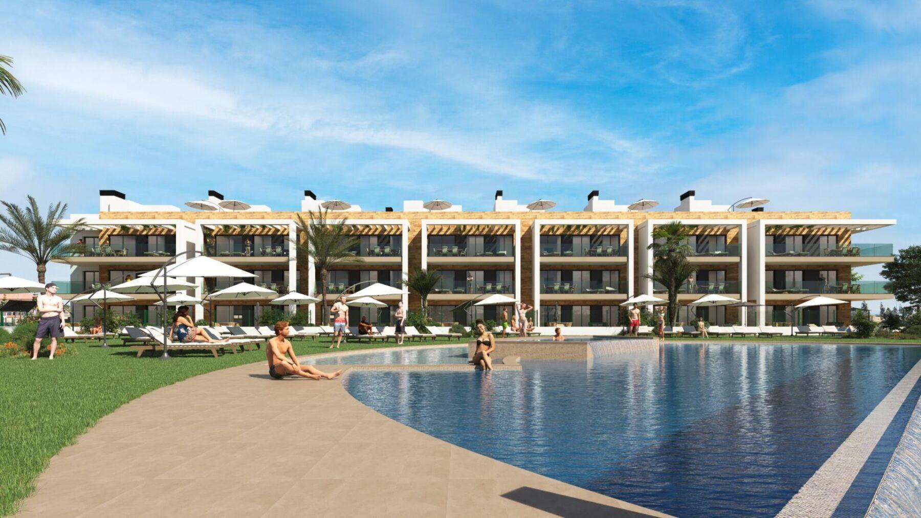 112357-Ruime en lichte appartementen naast de golf in Torre del Rame