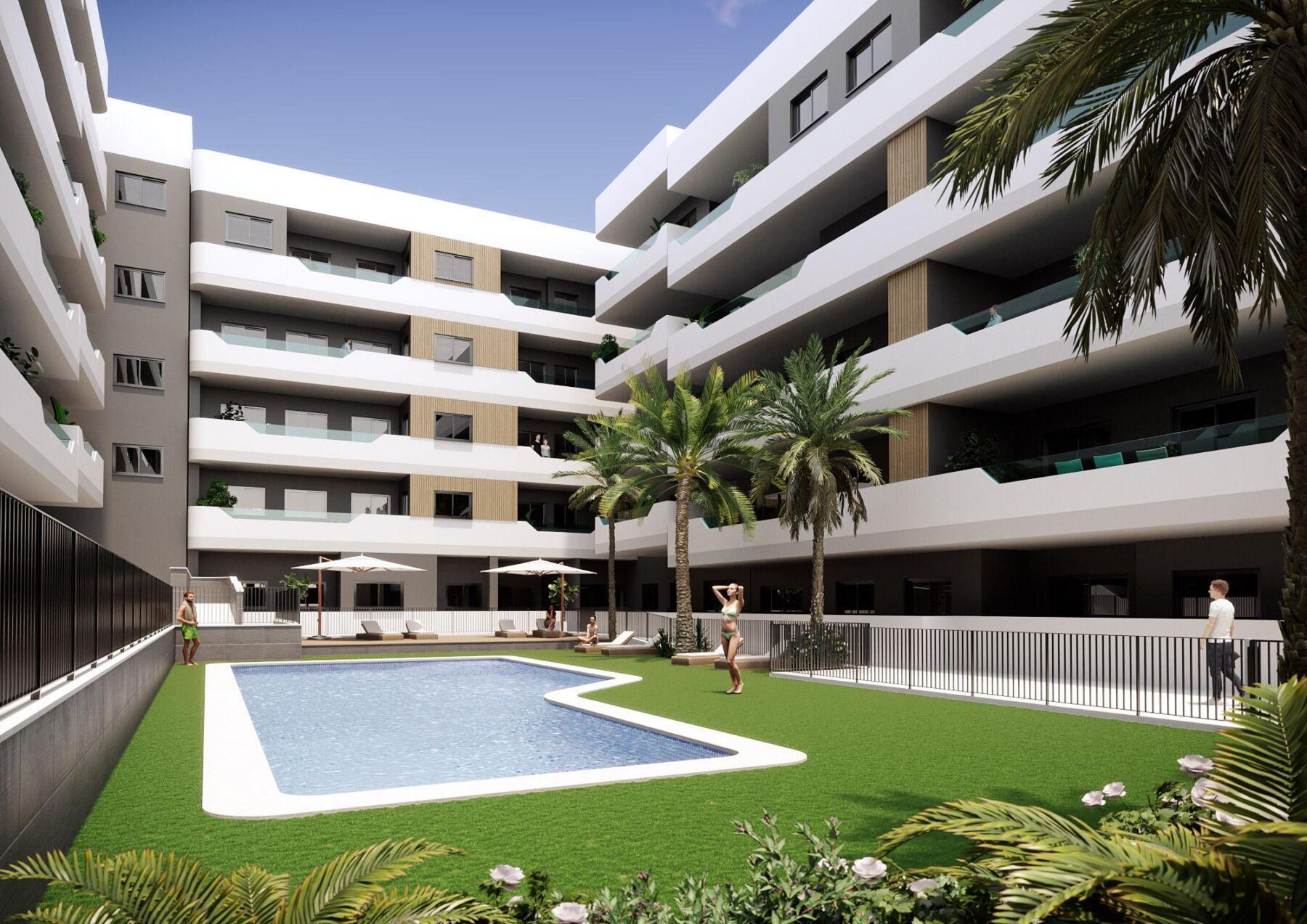112793-Piękne apartamenty 5 minut od plaży w Santa Pola