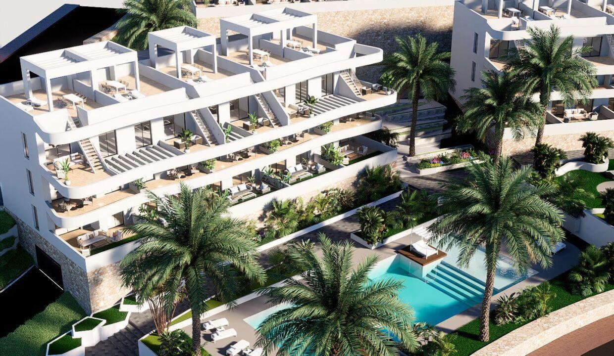 113637-Appartementen met spectaculair uitzicht in Finestrat