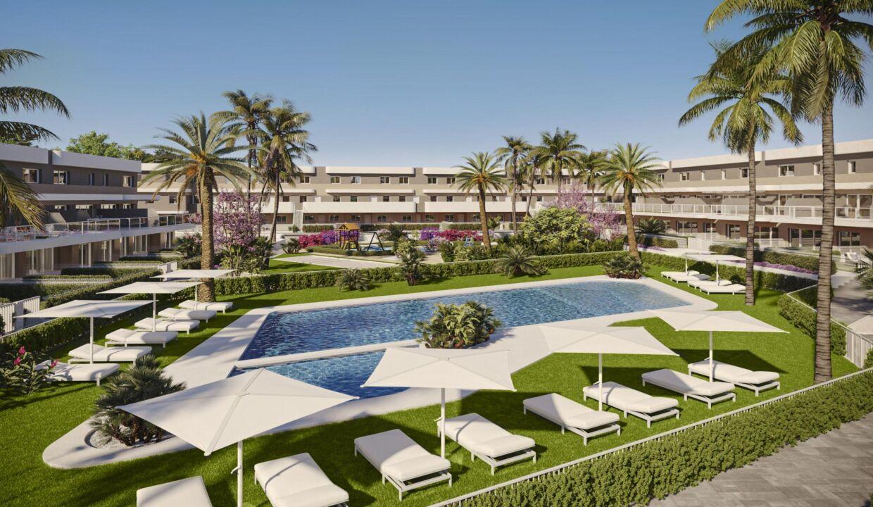 116213-Apartments with views of the golf course in Monforte del cid