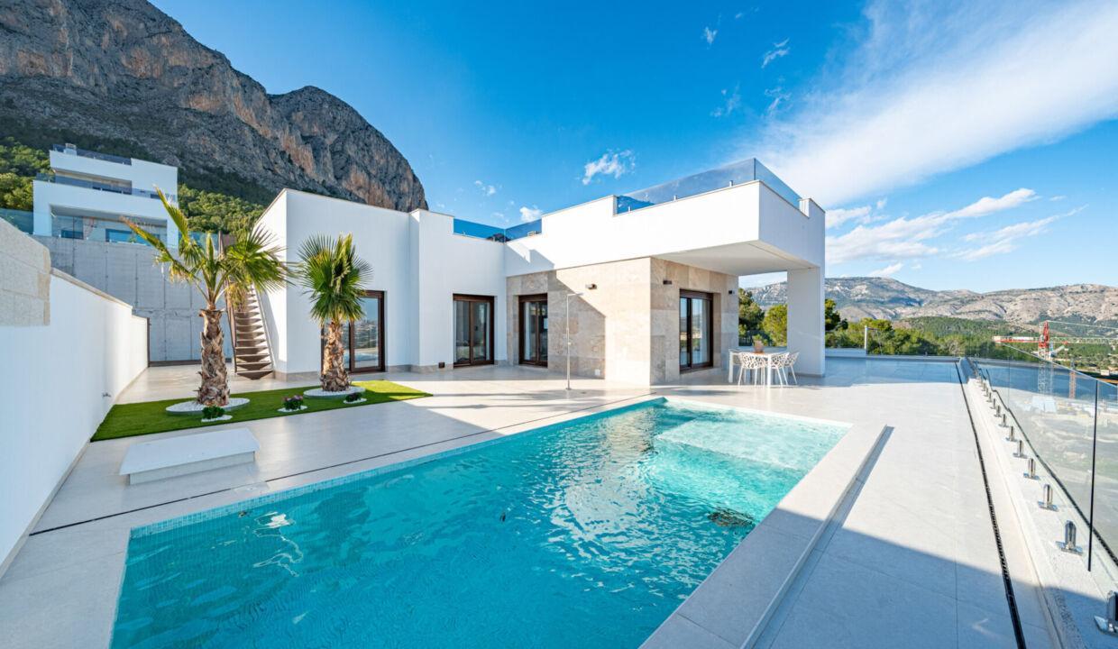 125806-Exclusieve Vrijstaande Villa in Polop de la Marina 