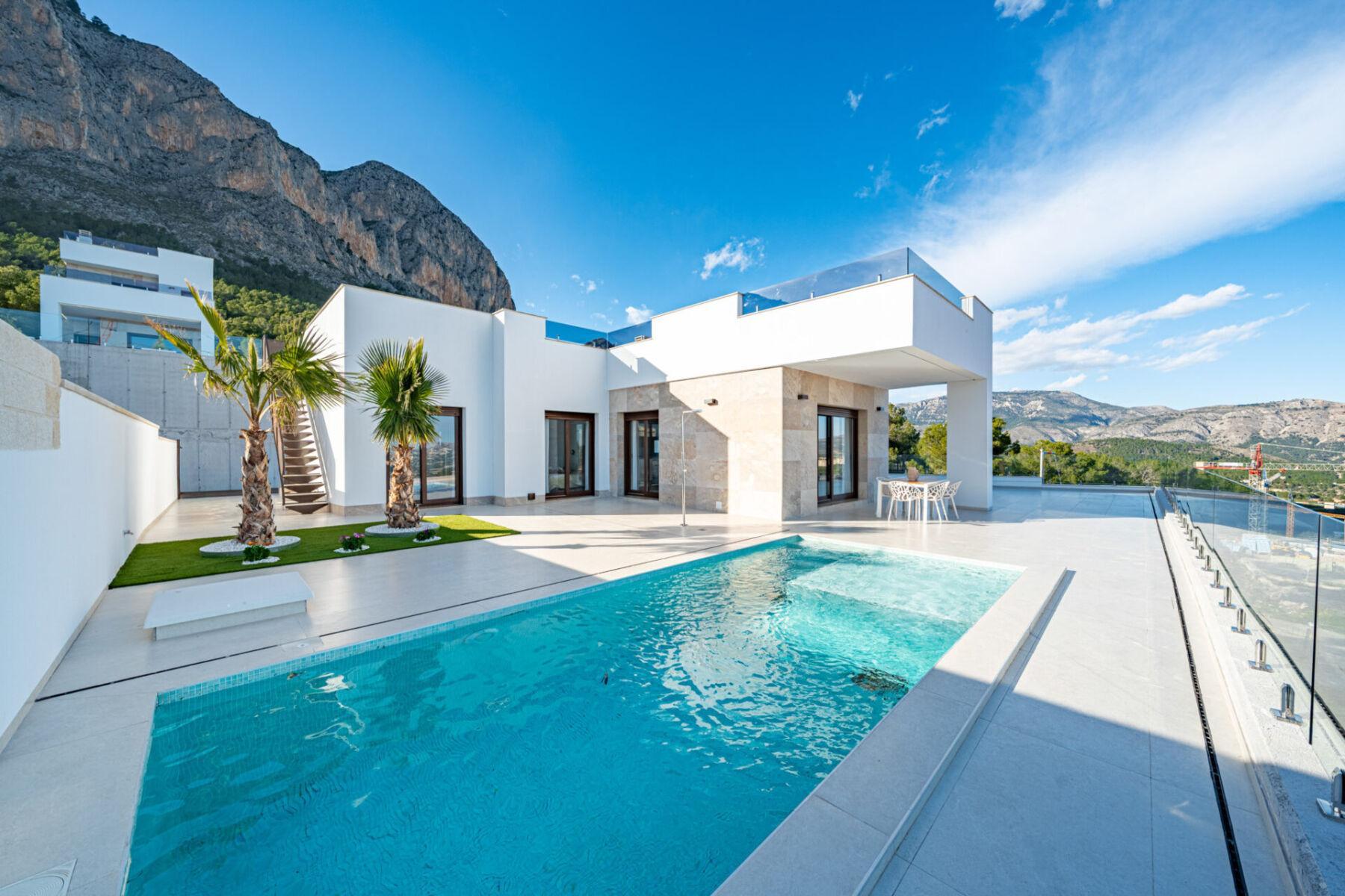 125806-Exclusieve Vrijstaande Villa in Polop de la Marina 