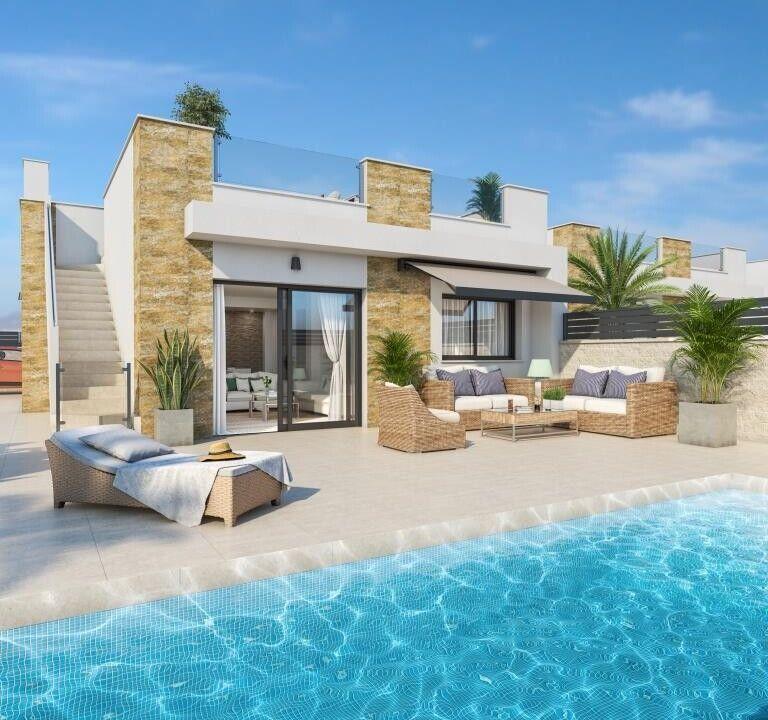 126258-Moderne gelijkvloerse villa’s met privézwembad in Oasis La Marina