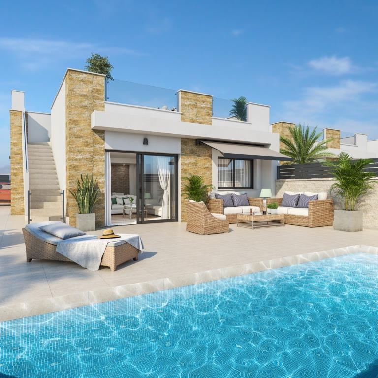 126258-Moderne gelijkvloerse villa’s met privézwembad in Oasis La Marina