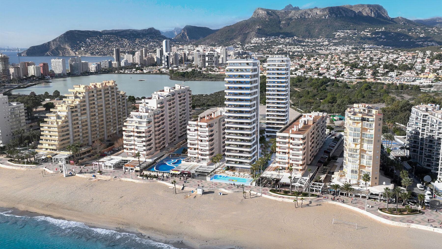 127005-Appartementen met zeezicht in Calpe.