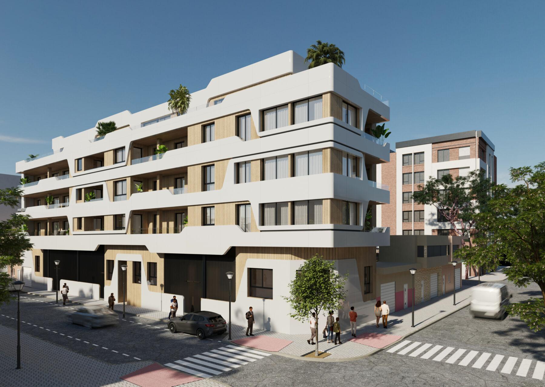 127321-Appartementen in het centrum van Santa Pola