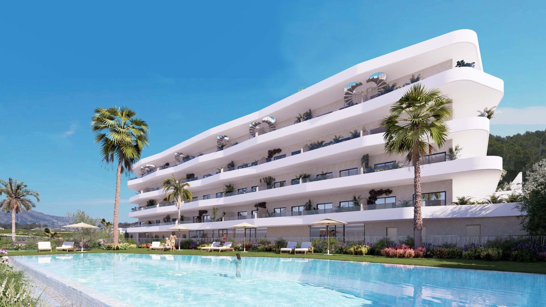 127751-Moderne appartementen in La Nucía