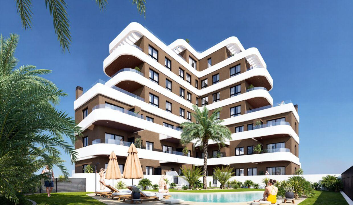 128508-Modern apartments in Guardamar del Segura