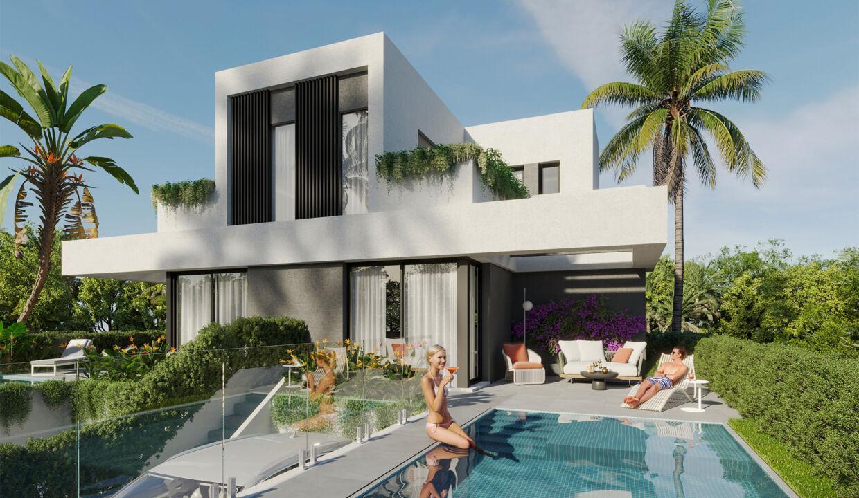 129645-Vrijstaande villa’s met zeezicht in Sierra Cortina