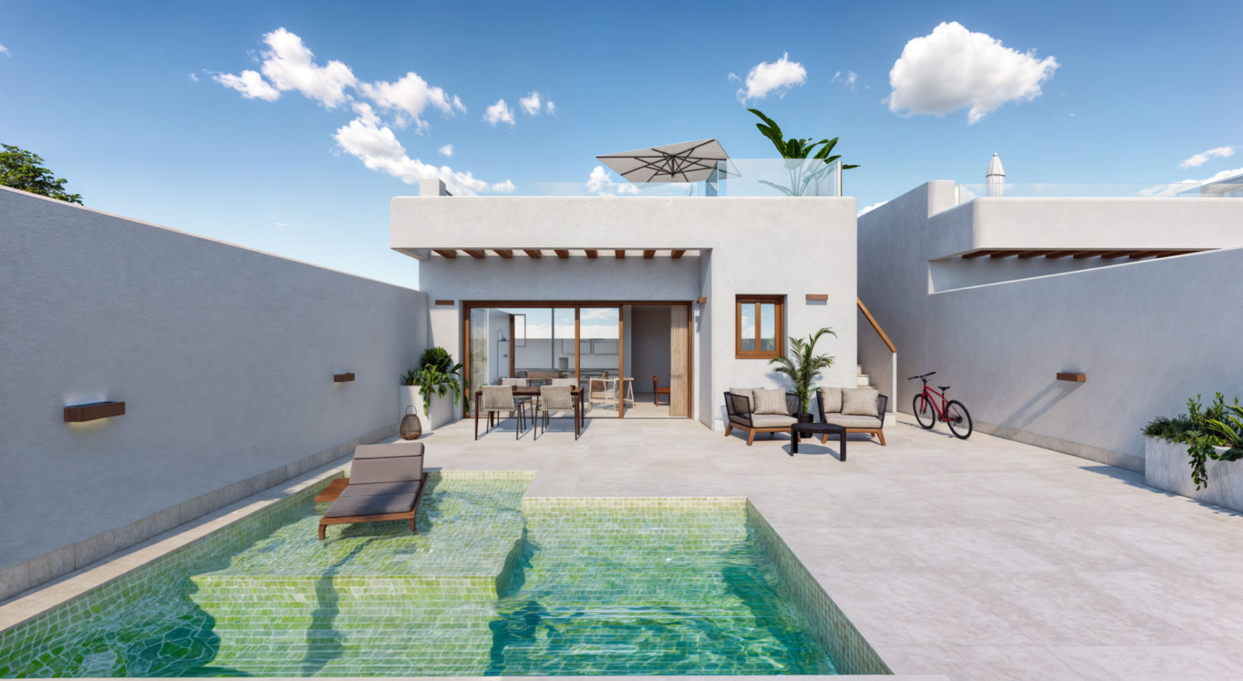 129822-Vrijstaande villa’s in Torre Pacheco
