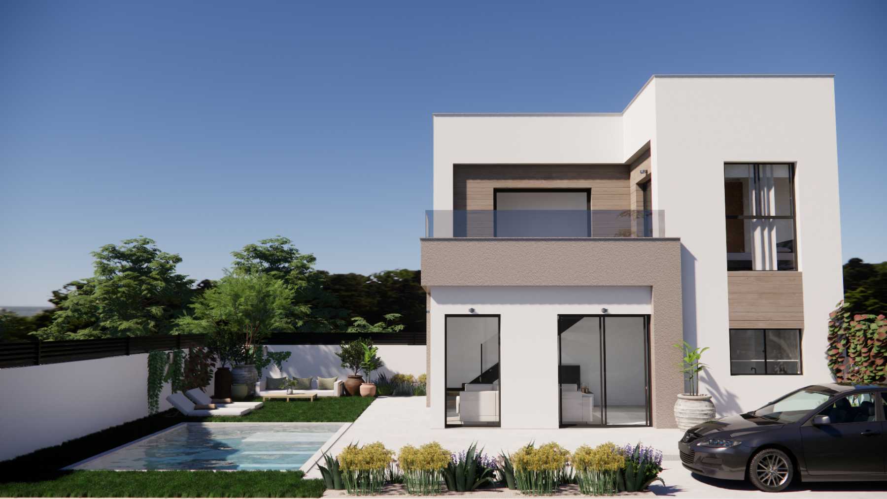 129869-Vrijstaande villa’s nabij de golfbaan in Orihuela