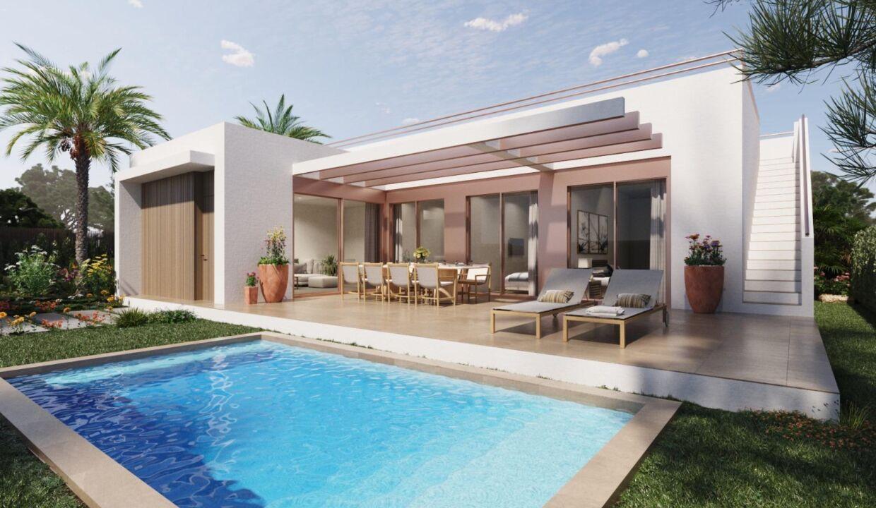 129985-Vrijstaande villa’s nabij de golfbaan in Vistabella golf