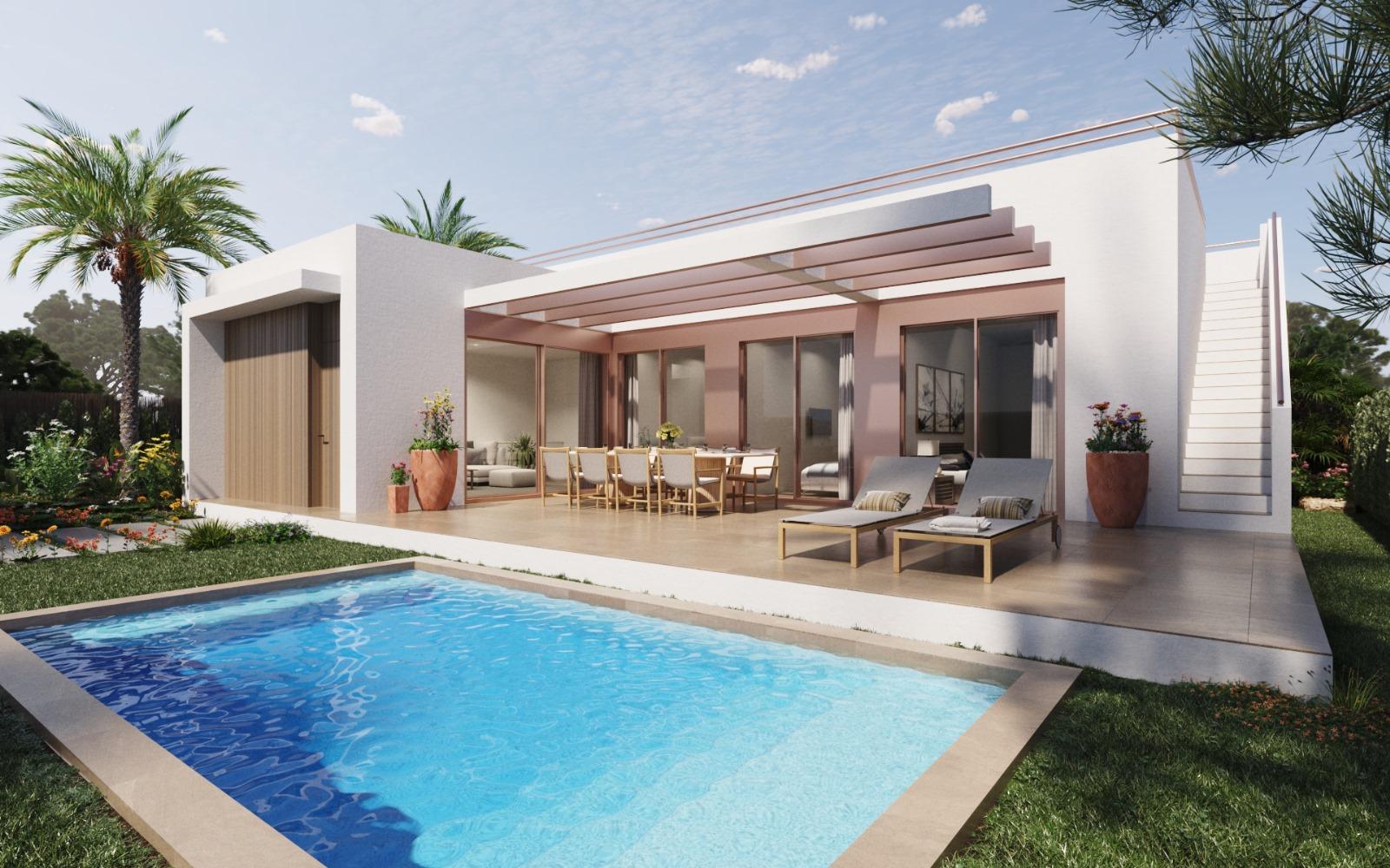 129985-Vrijstaande villa’s nabij de golfbaan in Vistabella golf