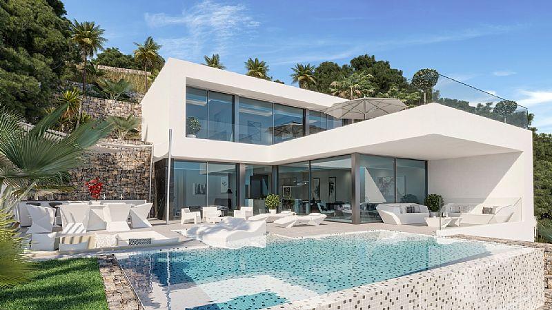 135415-Luxe villa met zeezicht in Calpe
