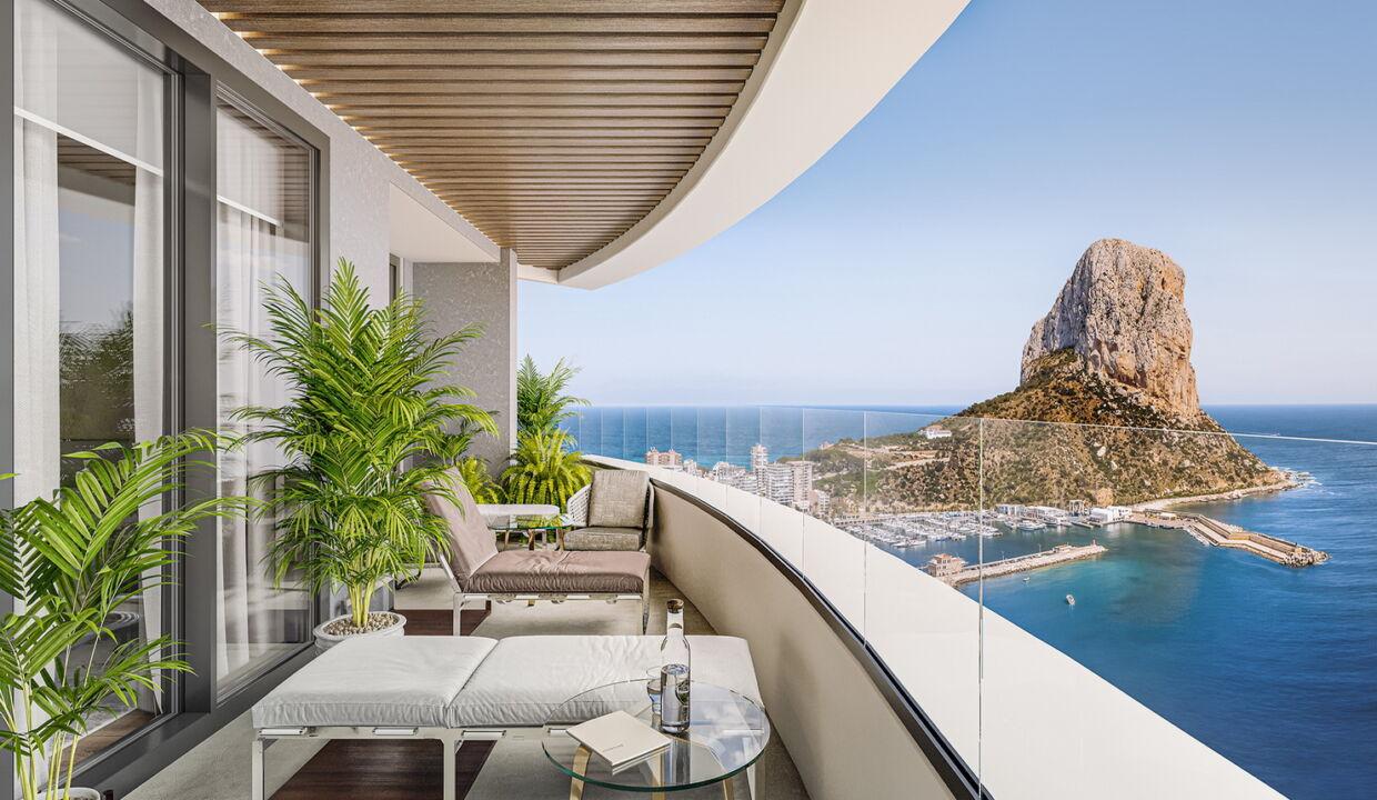 138587-Luxe appartementen in Calpe op 100 meter van de zee