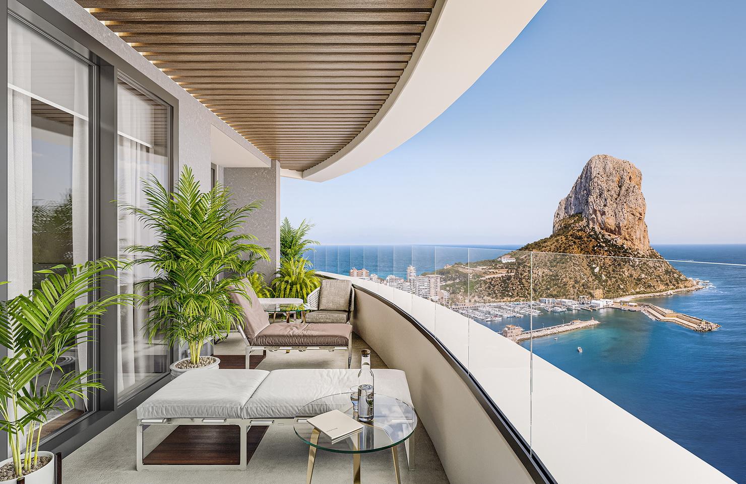 138587-Luxe appartementen in Calpe op 100 meter van de zee