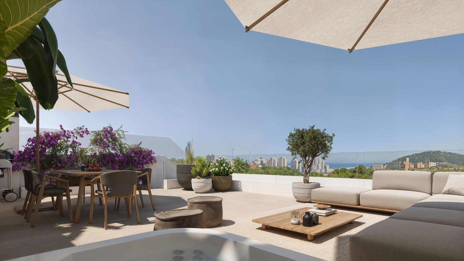 New-build apartments in Finestrat, Costa Blanca - miniatűr 4
