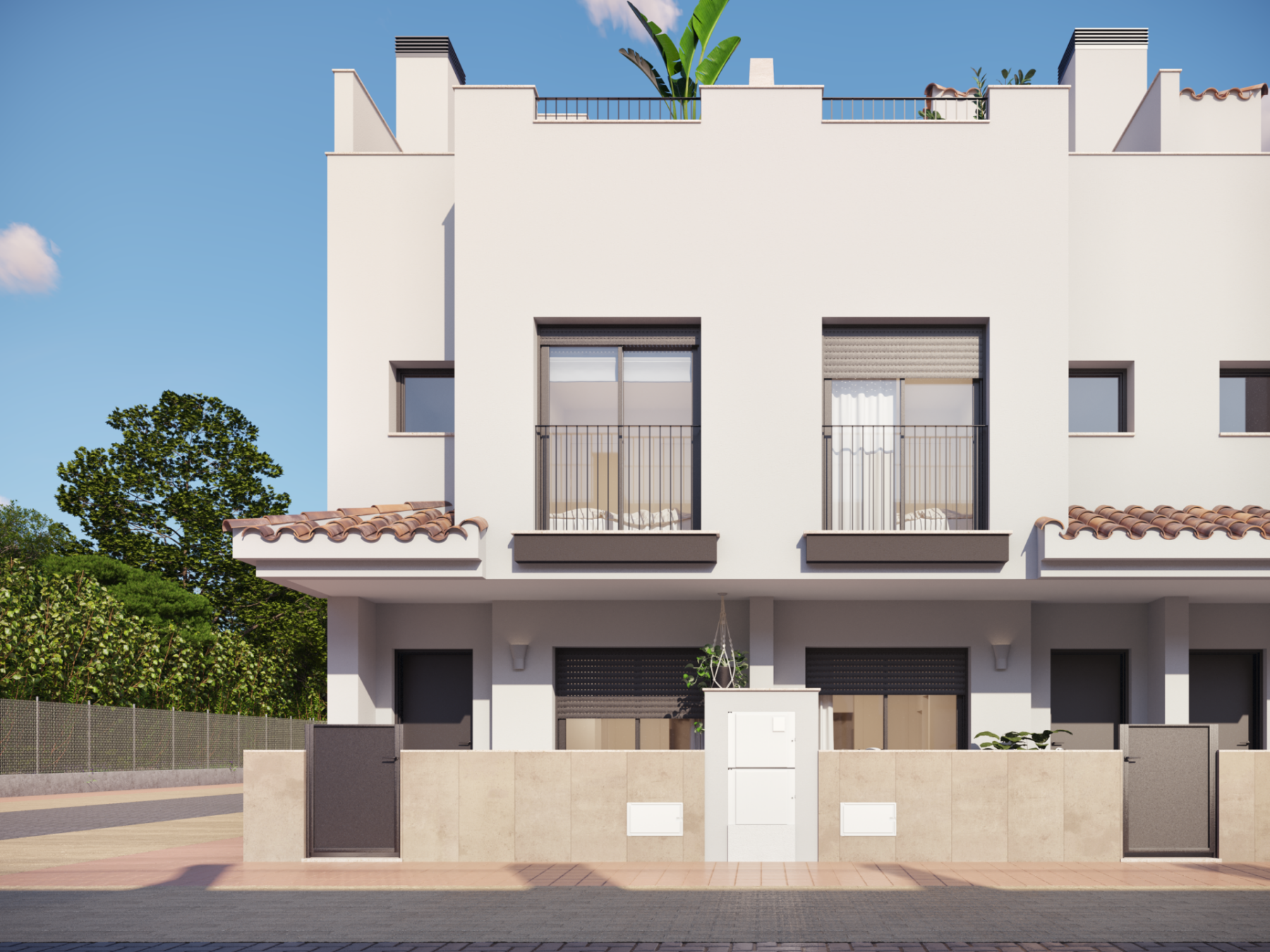 142731-Nieuwbouw geschakelde woningen in Santa Rosalía