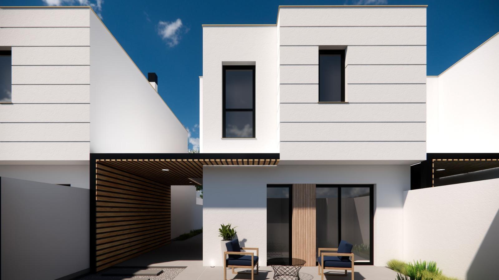 Villas de obra nueva con piscina privada en Los Alcázares, Murcia - miniatura 3