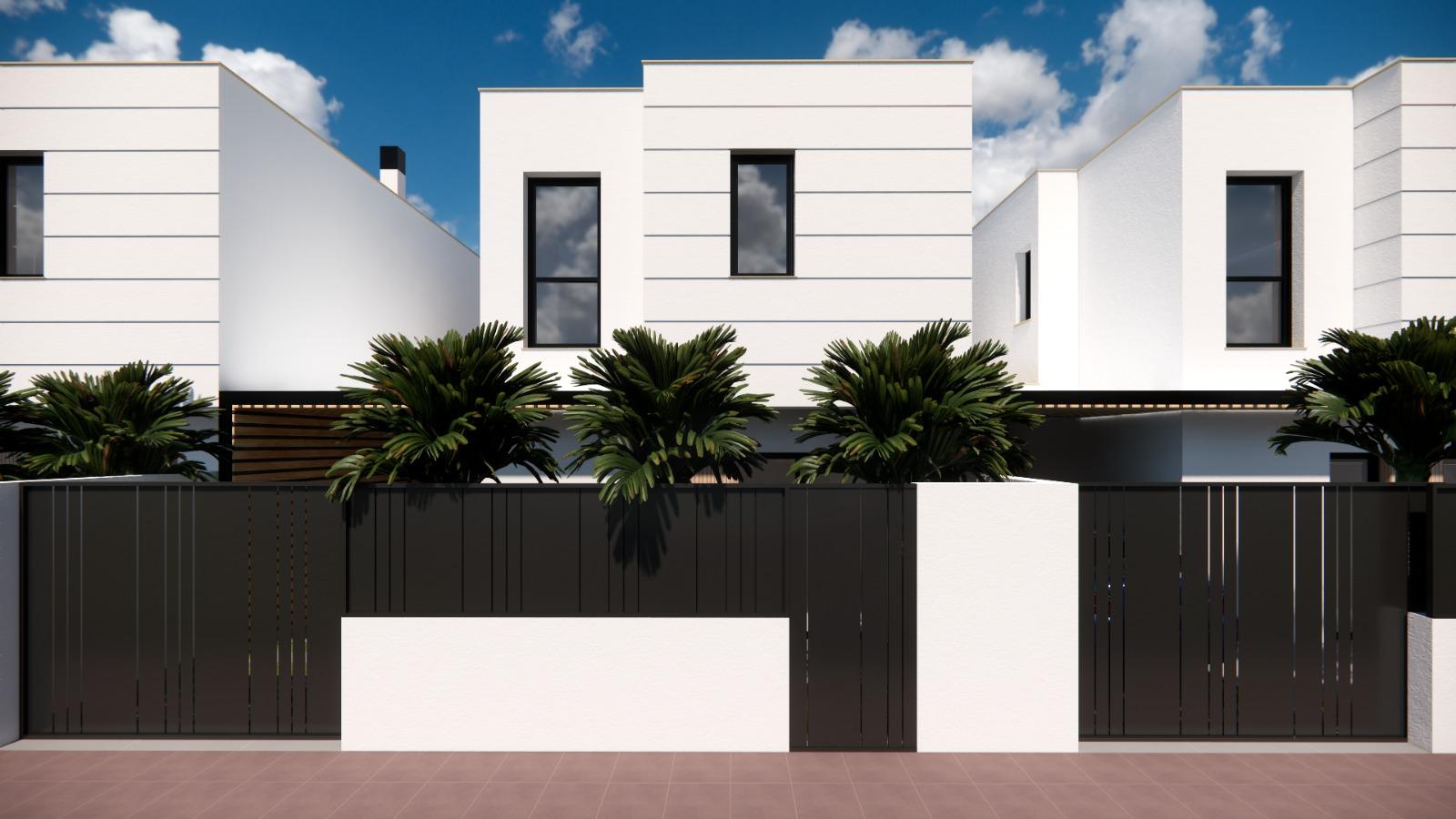 Villas de obra nueva con piscina privada en Los Alcázares, Murcia - miniatura 4