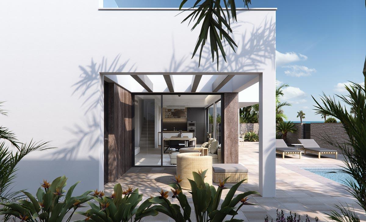 73246-Luxe op maat gebouwde villa op 150 meter van zee