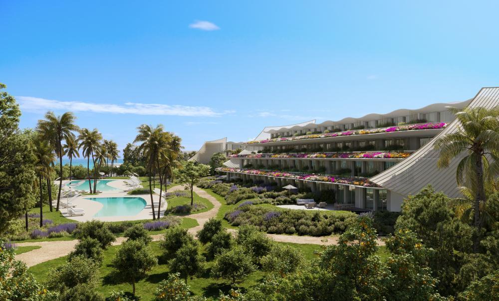 76105-Appartementen met grote terrassen en uitzicht op zee in El Albir